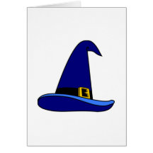 Chapeau de magicien cartes de vœux