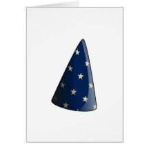 Chapeau de magicien cartes de vœux