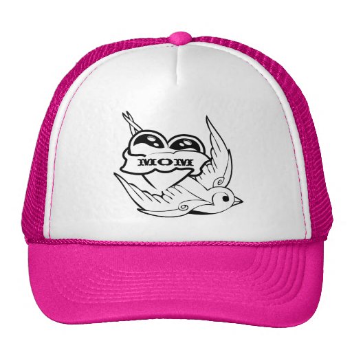 Chapeau de maman de tatouage casquettes de camionneur