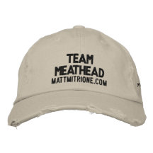 Chapeau de MeatHead d'équipe Casquette Brodée