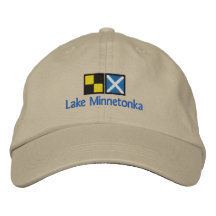 Chapeau de Minnetonka de lac Casquette Brodée
