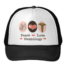 Chapeau de neurologue de neurologie d'amour de pai casquette de camionneur