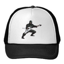 Chapeau de Ninja de guitare Casquette