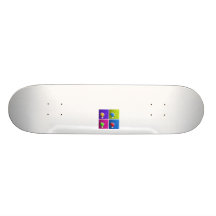 Chapeau de Noël de style d'art déco sur des perles Plateau De Skateboard
