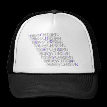 Chapeau de nom de baptême de Britney casquettes