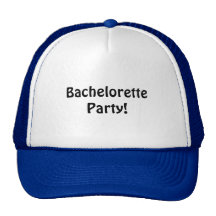 chapeau de partie de bachelorette casquette de camionneur