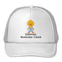 Chapeau de poussin de médecine interne casquette de camionneur