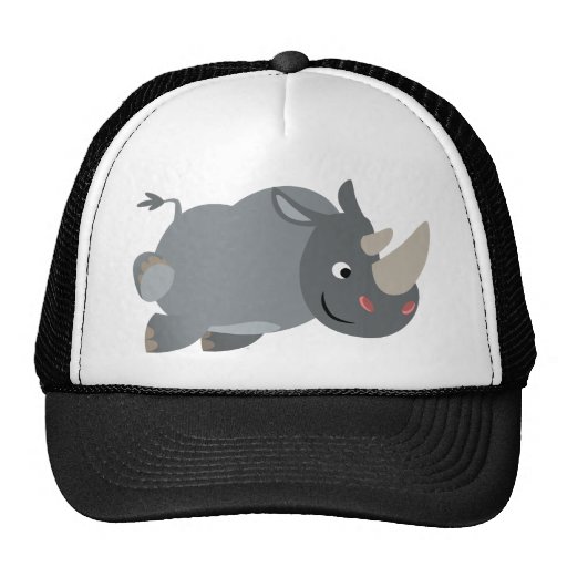 Chapeau de remplissage de rhinocéros de bande dess casquette