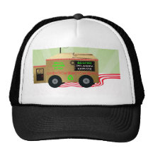 Chapeau de service de distribution de wagon couver casquette de camionneur
