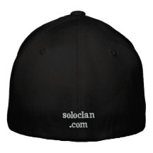 Chapeau de SOLOCLAN (noir) Chapeau Brodé