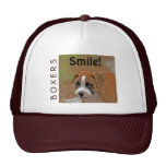 Chapeau de sourire de casquette de camionneur de c