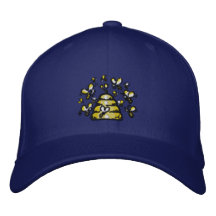 Chapeau de spécialiste en abeille chapeau brodé