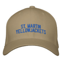 Chapeau de St Martin Yellowjackets Casquettes Brodées