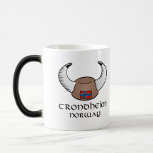 Chapeau de Trondheim Norvège Viking Tasse