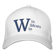 Chapeau de victoire de chats sauvages de victoire casquette brodée