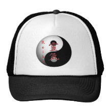 chapeau de Yin Yang de reiki Casquette