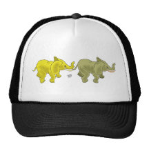 Chapeau d'éléphants casquette de camionneur