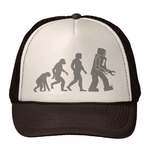 Chapeau d'évolution de robot casquette de camionneur