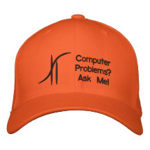 Chapeau d'orange de DigiGround Casquette De Baseball Brodée