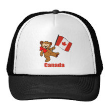 Chapeau d'ours de nounours du Canada Casquettes