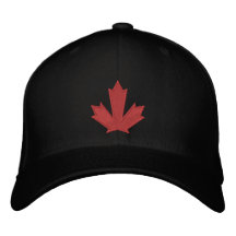 Chapeau du Canada Casquettes De Baseball Brodées