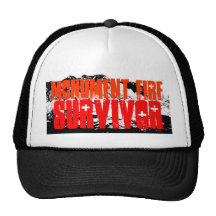Chapeau du sud de survivant du feu de monument de  casquette de camionneur