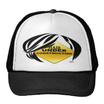 Chapeau en construction de camionneur de cheveux casquettes de camionneur