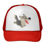 Chapeau espiègle mignon de loup de bande dessinée casquettes