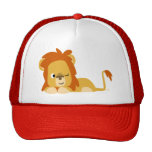 Chapeau éveillé mignon de lion de bande dessinée casquettes