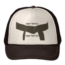 Chapeau fait sur commande de ceinture de Brown d'a Casquette De Camionneur