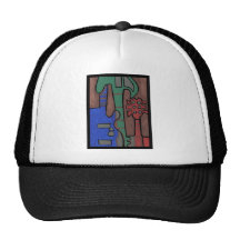 Chapeau - guitares de Contempo Casquettes