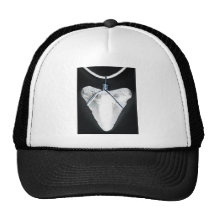 Chapeau hawaïen de dent de requin casquettes de camionneur