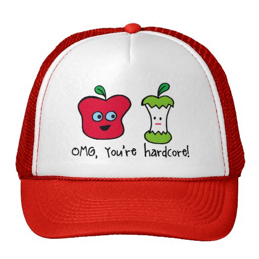 chapeau inconditionnel de pomme casquette de camionneur