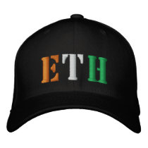 CHAPEAU IRLANDAIS DE DRAPEAU D'ETH casquettes brodées
