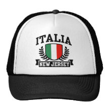 Chapeau italien de New Jersey Casquette De Camionneur