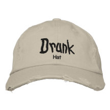 Chapeau ivre chapeau brodé