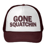 Chapeau marron allé de Squatchin Casquettes De Camionneur