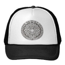 Chapeau maya de camionneur de calendrier casquettes de camionneur