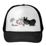 Chapeau mignon d'impasse de poneys de bande dessin casquettes
