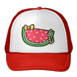Chapeau nacré de pastèque casquettes de camionneur