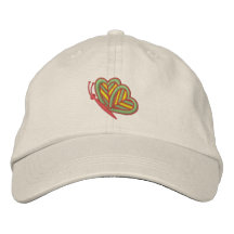 Chapeau personnalisable de rétro papillon casquettes de baseball brodées