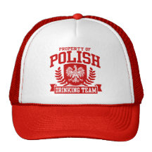 Chapeau potable polonais d'équipe casquettes