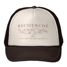 Chapeau Recherche de logo de camionneur de Brown Casquettes