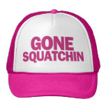 Chapeau rose allé de Squatchin Casquettes