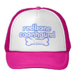Chapeau rose et bleu de Coonhound de Redbone Casquette