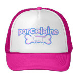 Chapeau rose et bleu de Porcelaine Casquette De Camionneur