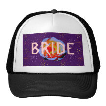 Chapeau rose gothique de JEUNE MARIÉE de Dooty Casquettes De Camionneur