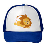 Chapeau sautant de lion de bande dessinée mignonne casquettes
