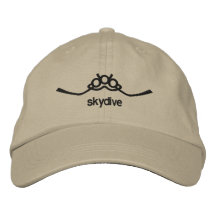 chapeau skydive casquettes brodées