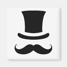 Chapeau supérieur de moustache/moustache aimants